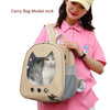Kitty Face Window Cat & Small Dog Carry Bag – Imported PU Leather