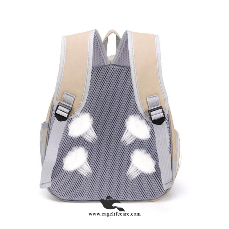 Kitty Face Window Cat & Small Dog Carry Bag – Imported PU Leather
