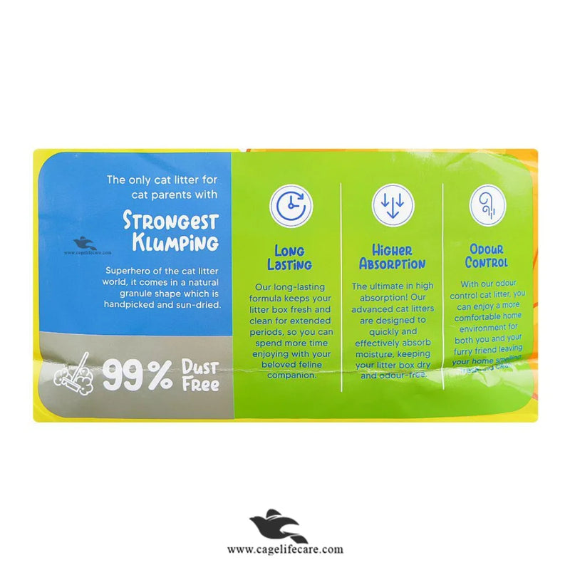 Klumpy Cat Litter – Green Apple Scent