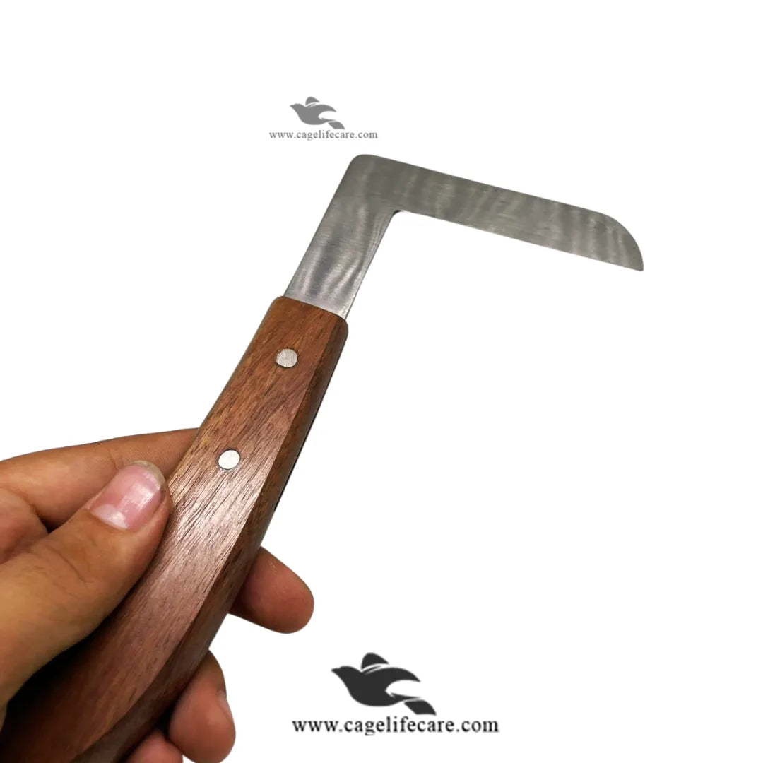 L-Shape Hoof Knife Set – 2pc Livestock Trimming Tool
