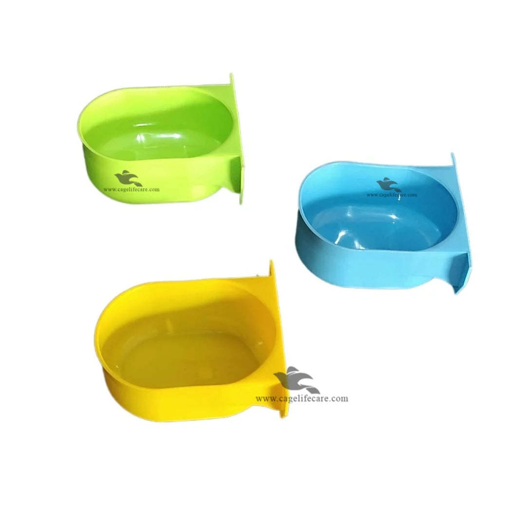 Large Economical Water Pots for All Types of Birds 3 colors