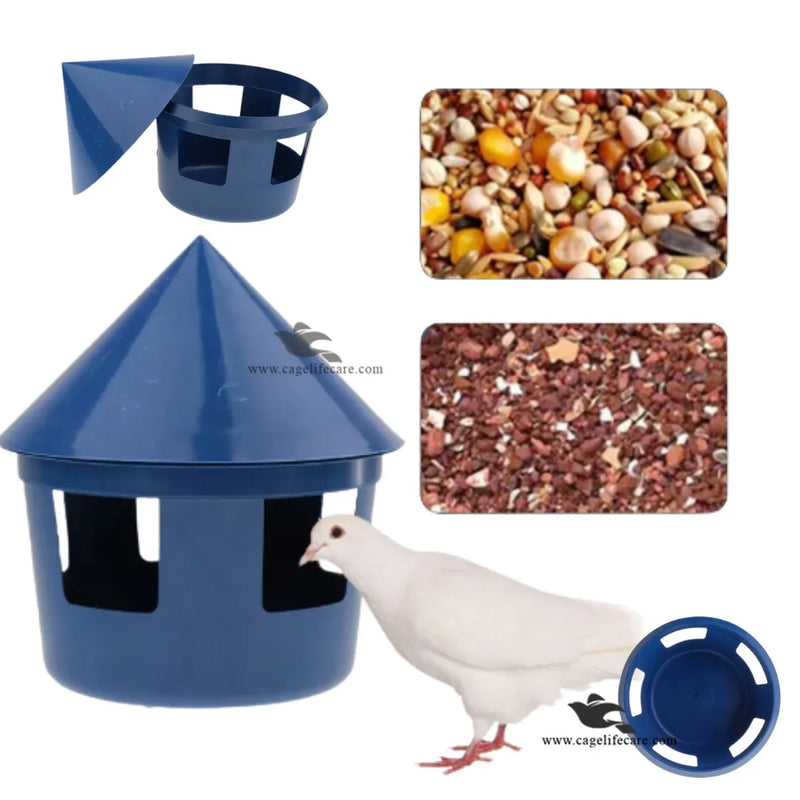 Large Multipurpose Pot for Pigeons and Poultry