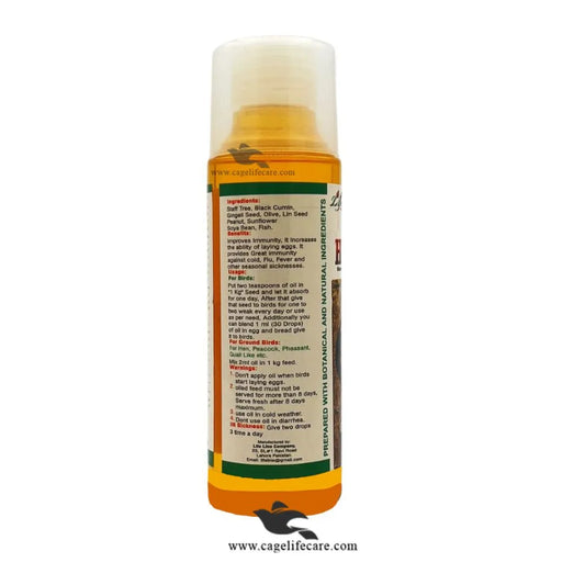 Life Line Herbal Oil – Essential Oils & Nutrients for Bird Health & Egg Production