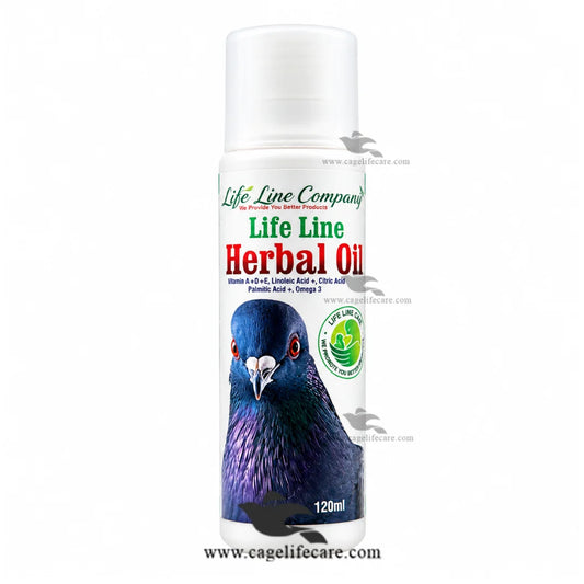 Life Line Herbal Oil for pigeons for immunity and reproductive health