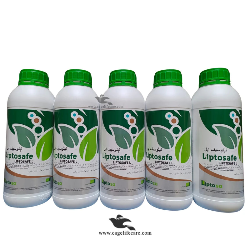 Liptosafe Liver Tonic – Advanced Liver Support & Detoxifier for Birds, Poultry & Livestock