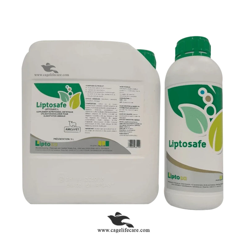 Liptosafe Liver Tonic – Advanced Liver Support & Detoxifier for Birds, Poultry & Livestock