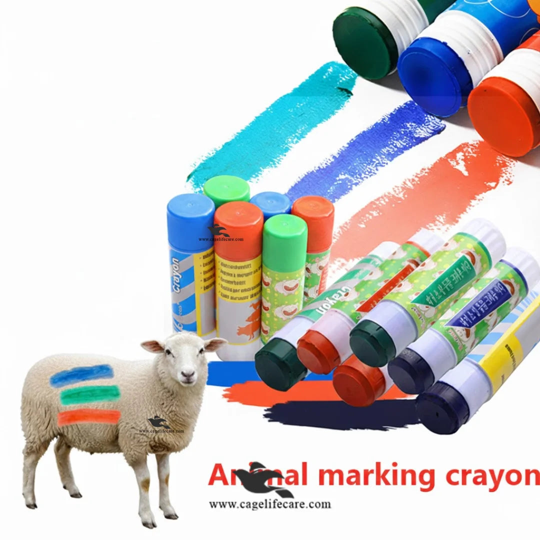 Livestock Marking Color Crayons – Non-Toxic Imported (Red, Blue, Green)