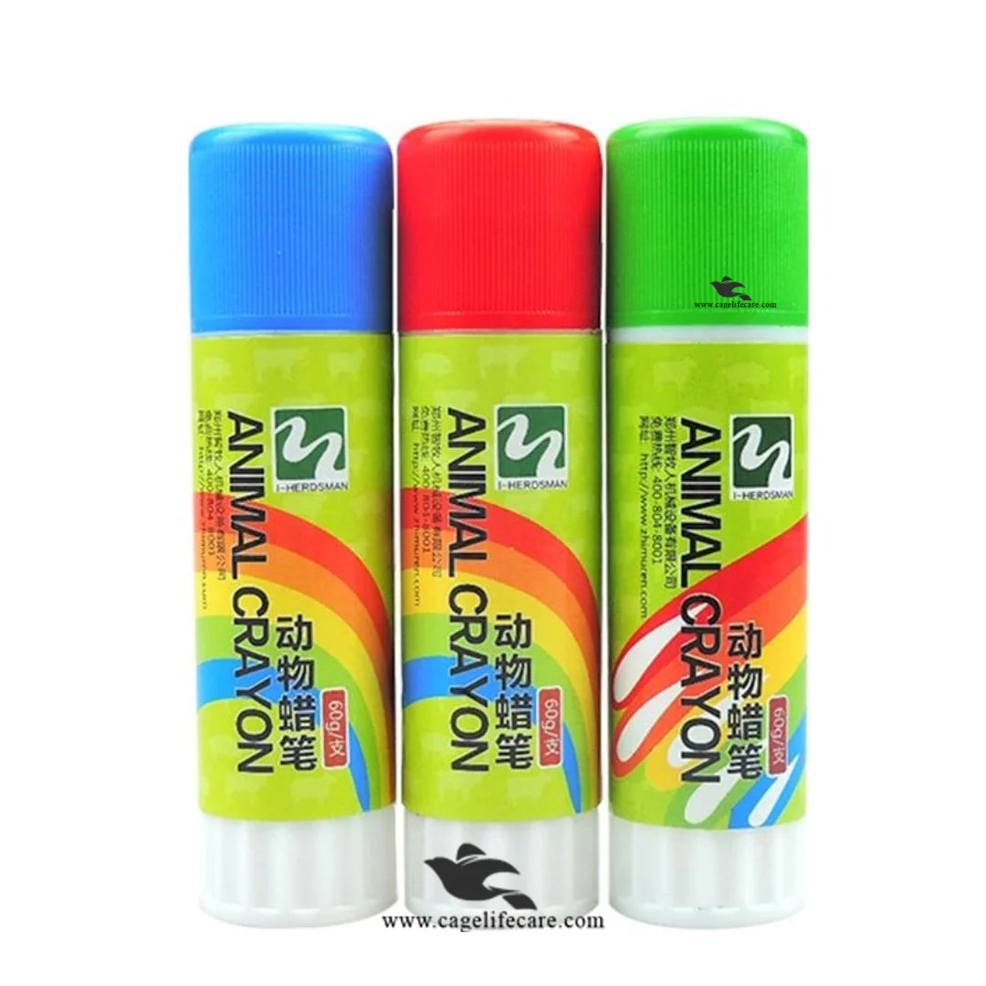 Livestock Marking Color Crayons – Non-Toxic Imported (Red, Blue, Green)
