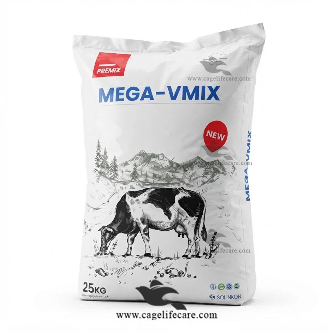 MEGA-VMIX (Turkey) — Feed Premix with Multivitamins, Minerals, Yeast and Toxin Binder for Livestock