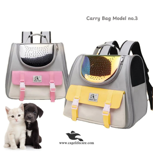 MIKA Pets Imported Cat Carry Bag – Portable & Breathable