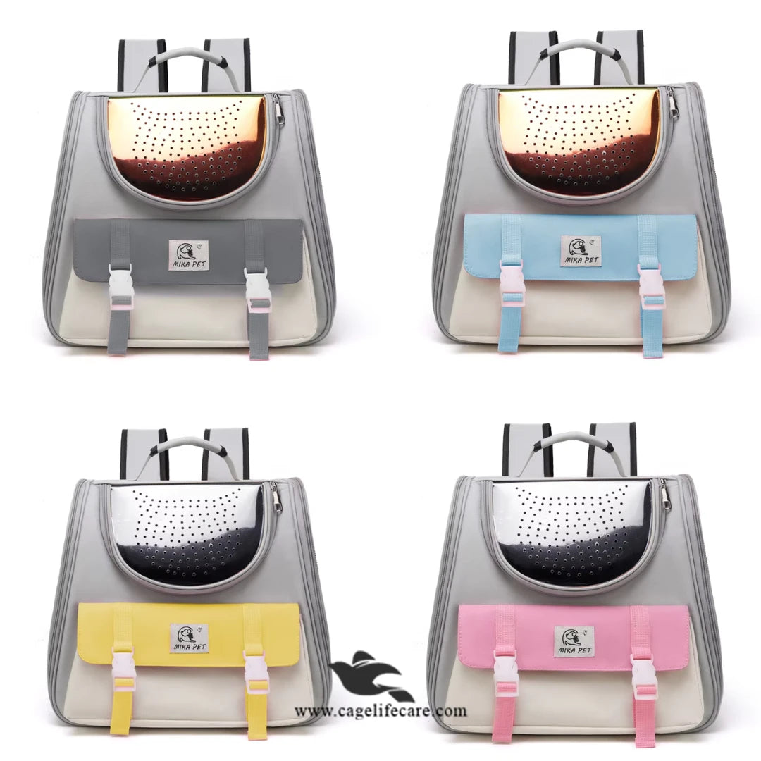MIKA Pets Imported Cat Carry Bag – Portable & Breathable