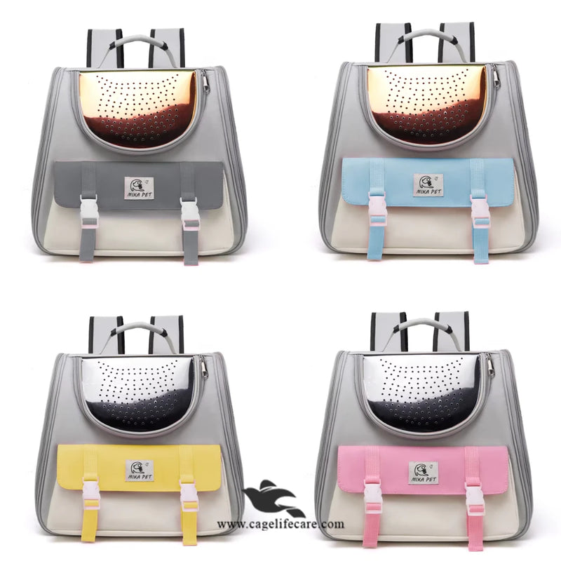 MIKA Pets Imported Cat Carry Bag – Portable & Breathable