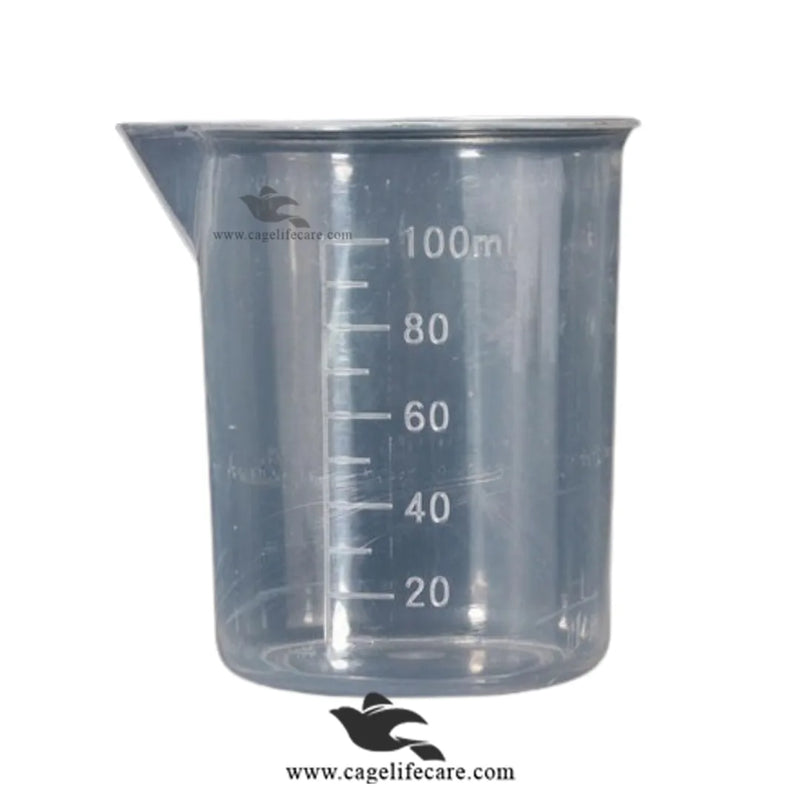 ML Marking Beakers - Accurate Liquid Measuring for Birds