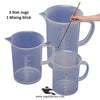 ML Marking Water Jugs - Precision Measuring for Bird Care
