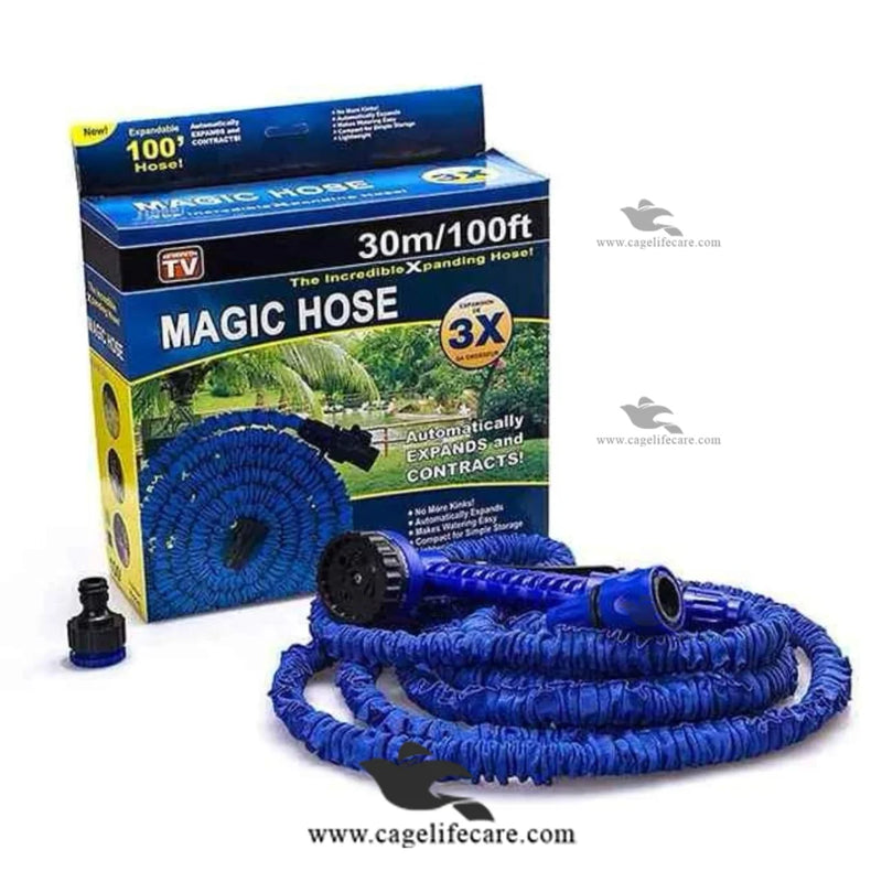 Magic Hose Pipe with Shower Handle — Flexible Expandable Water Pipe