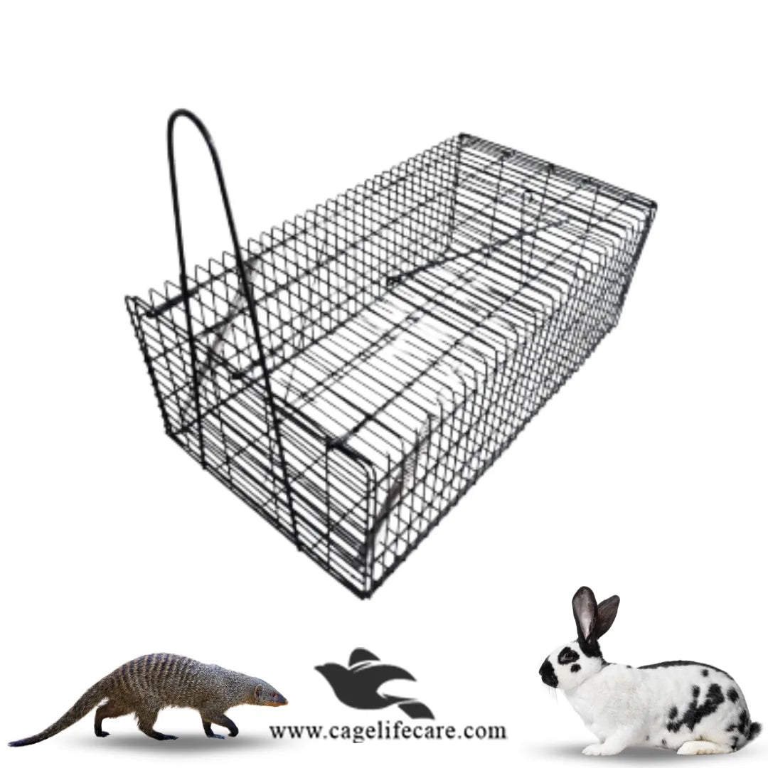 Medium Iron Trap Cage for Animals
