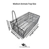 Medium Iron Trap Cage for Animals
