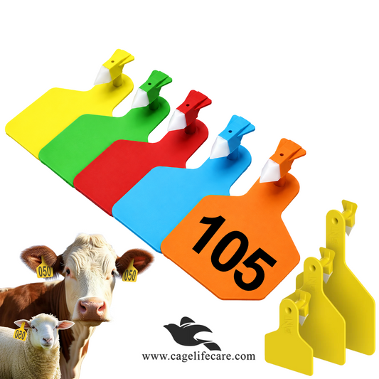 Medium Zee Ear Tags imported laser customised Z ear tags for livestock animals