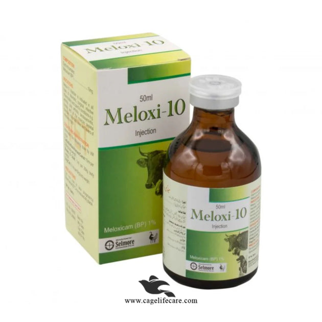 Meloxi 10 Injection – NSAID Pain Relief & Anti-Inflammatory for Livest ...