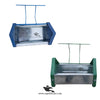 Metal Poultry Feeding Tray with Plastic Borders For Poultry & Piegons