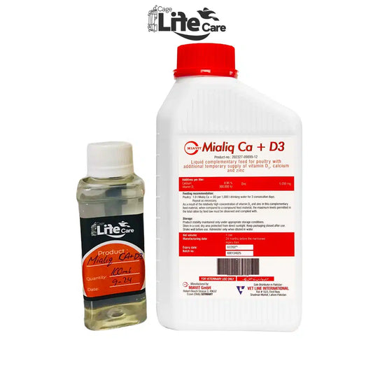 Mialiq CA+D3 – Provide Vitamin D3, Calcium & Zinc