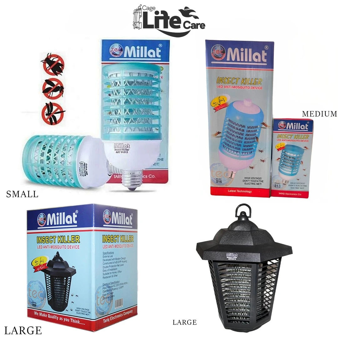 Millat LED Mosquito Killer Bulb For Bird & Pets Rooms
