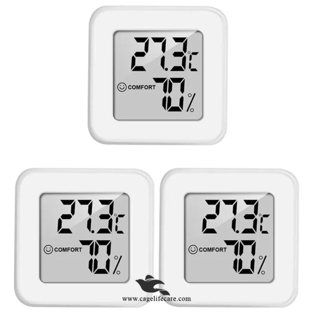Mini HTC Digital Thermometer & Hygrometer - Climate Monitor