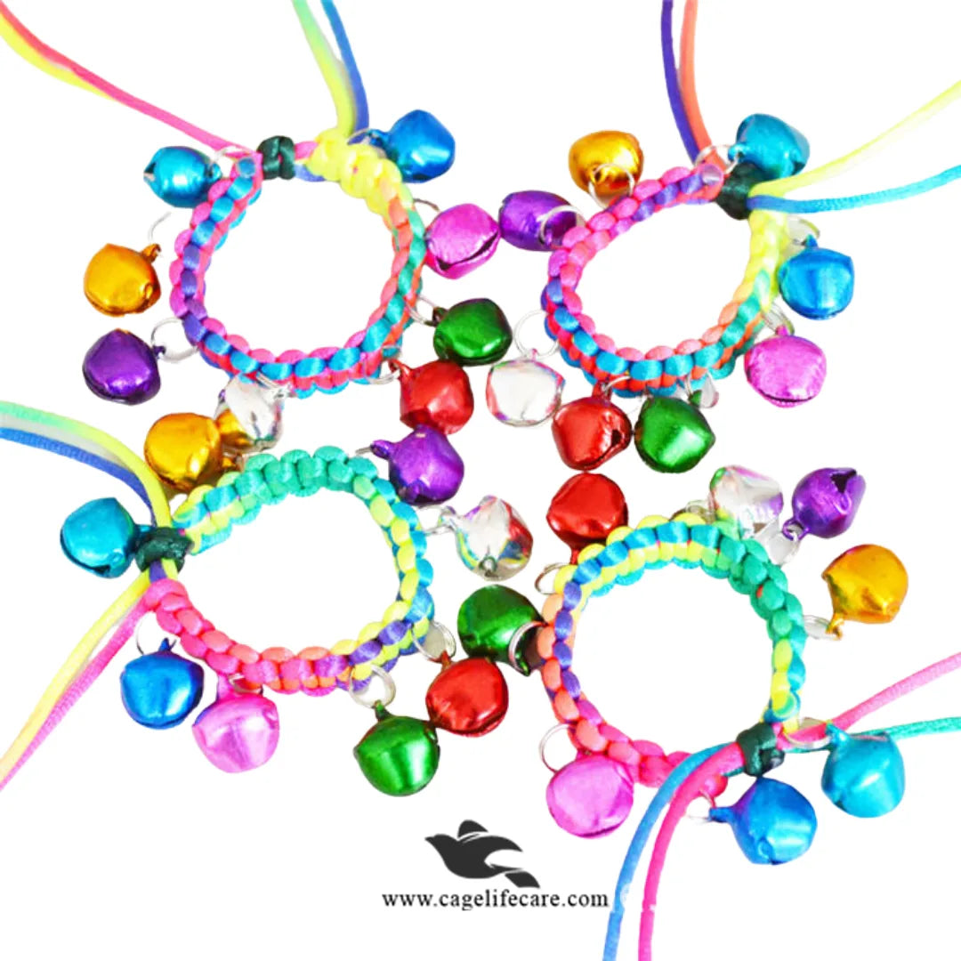 Multiple Colors Bell Cat & Puppy Necklace
