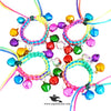 Multiple Colors Bell Cat & Puppy Necklace