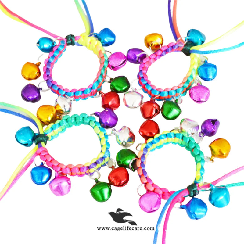 Multiple Colors Bell Cat & Puppy Necklace