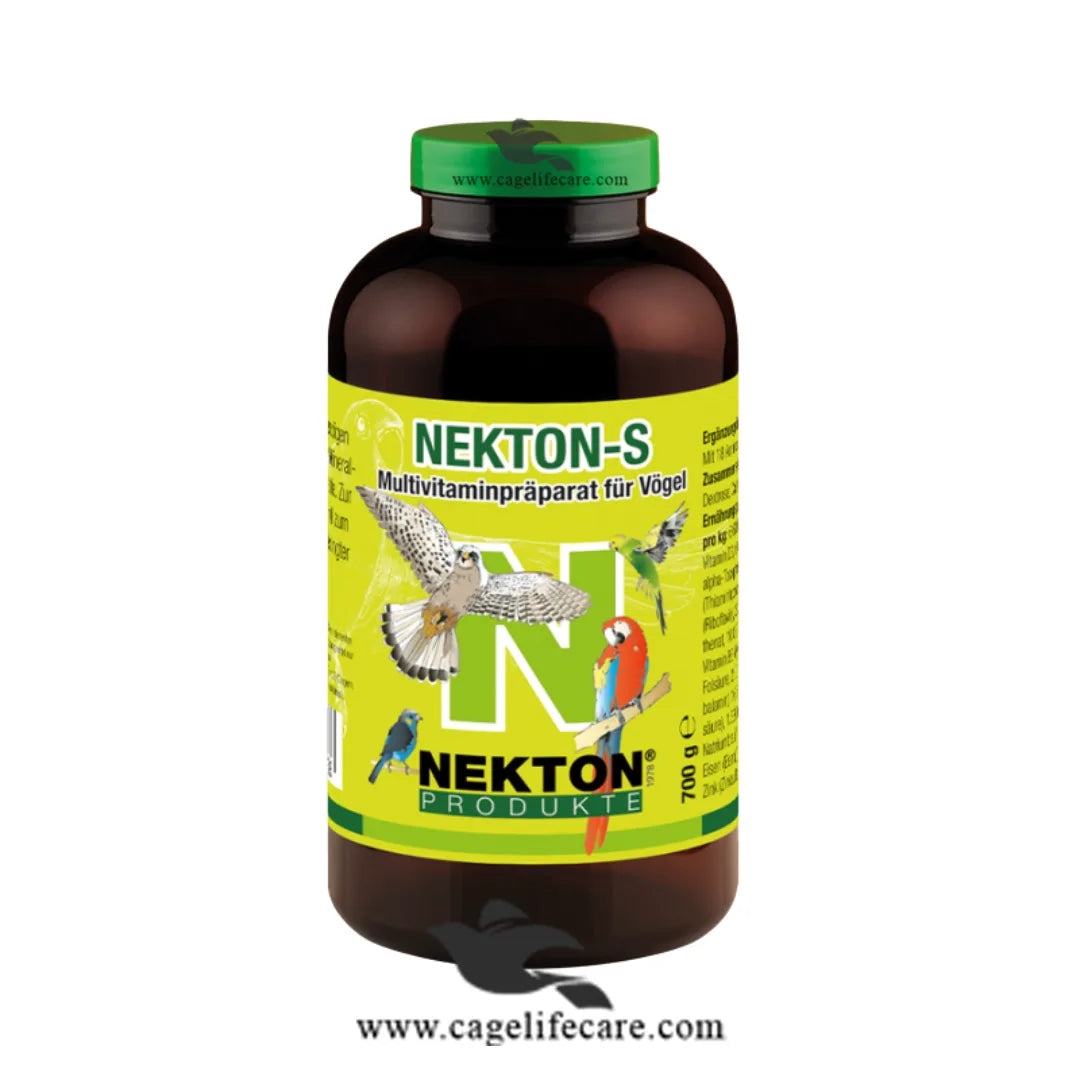 NEKTON-S – Multivitamin Supplement for Birds 700g Bottle and Loose Packing