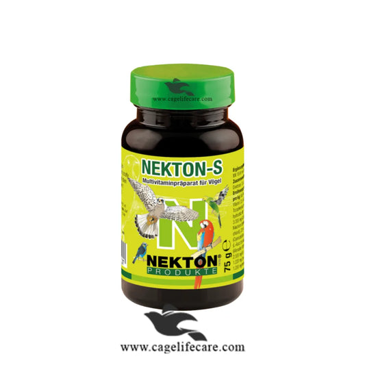 NEKTON-S – Multivitamin Supplement for Birds 75g Bottle and Loose Packing