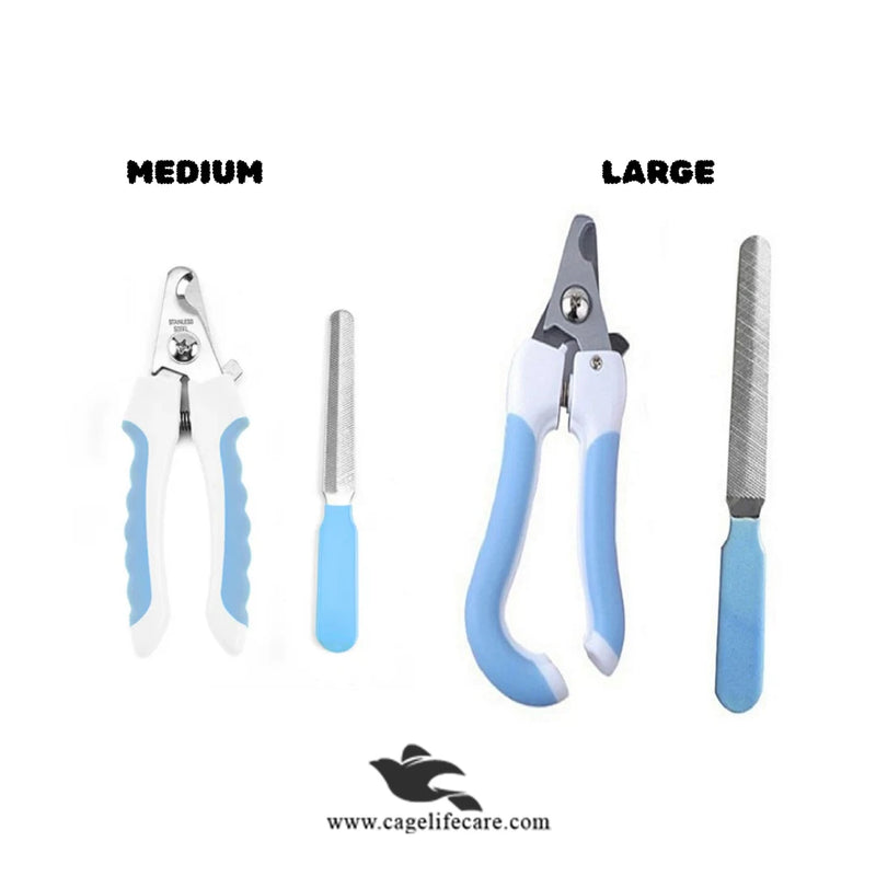 Nail Clipper/Cutter with Foiler for Cats & Dogs – Stainless Steel Grooming Tool