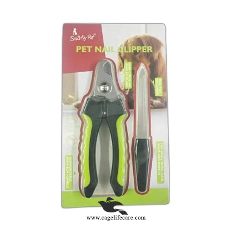 Nail Clipper/Cutter with Foiler for Cats & Dogs – Stainless Steel Grooming Tool