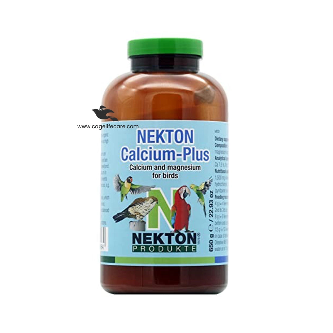 NEKTON Calcium Plus – Organic Calcium & Magnesium for Birds