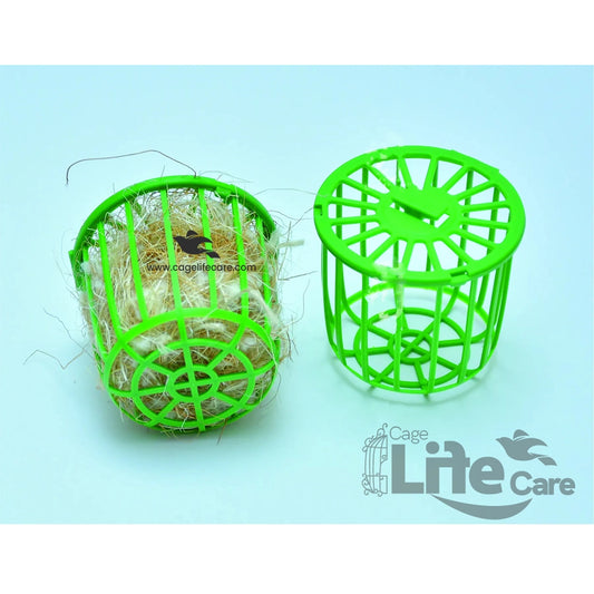 Nesting Material Holder – Oval Design for Finches & Canaries