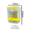 No Mess Seed Hopper for Finches & Small Birds