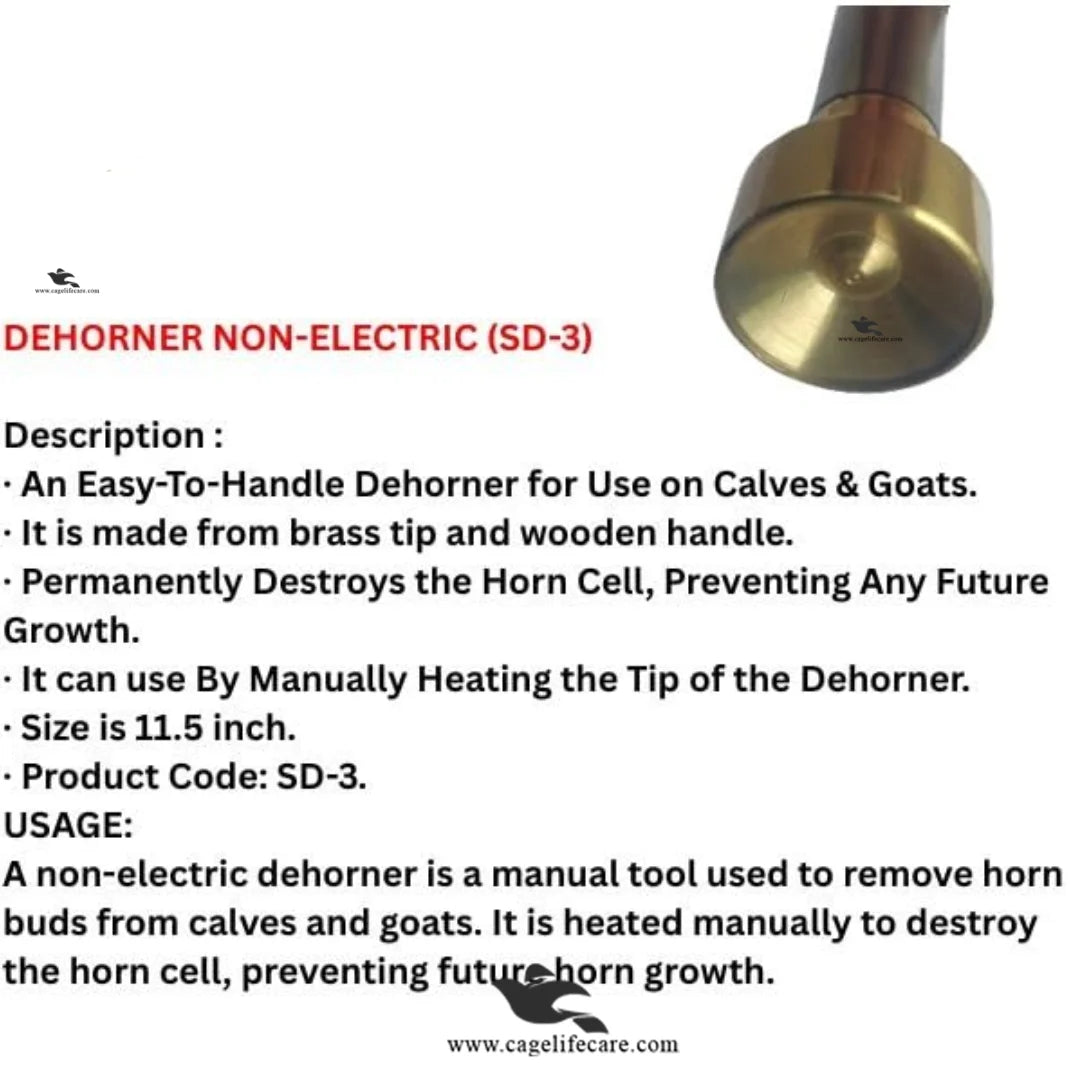 Steel Calf and Goat Dehorner – Cage Life Care