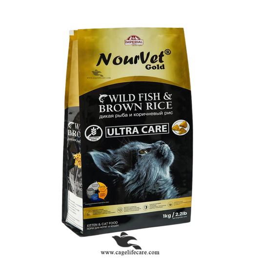 Nourvet Gold Ultra Care Cat Food – 1 KG