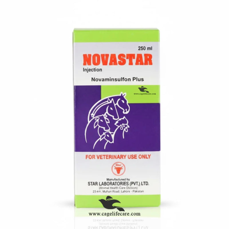 Novastar Injection – Anti-Parasitic, Energy & Metabolic Support Injection for Livestock