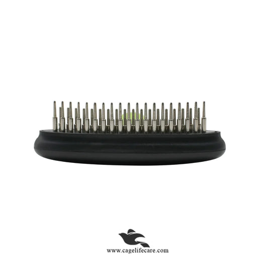 Nunbell Curve Rake Comb – Grooming Tool for Pets, Detangles & Removes Loose Fur