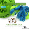 Nunbell Dog Treat Ball with Rope Toy – Interactive Chew & Play for Dogs