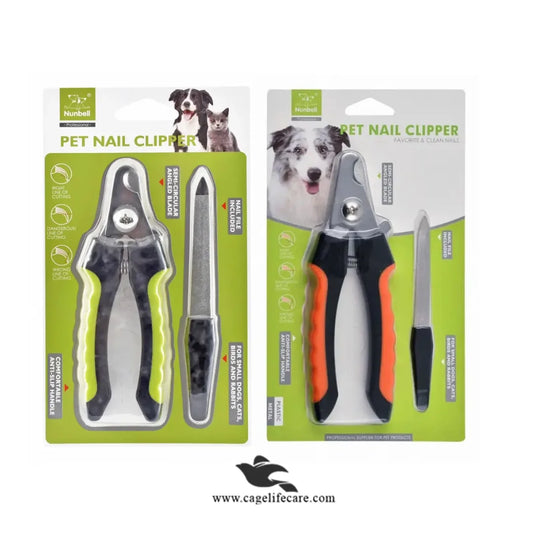 Nunbell Nail Clipper with Foil – Large Size for Cats, Dogs & Small Animals