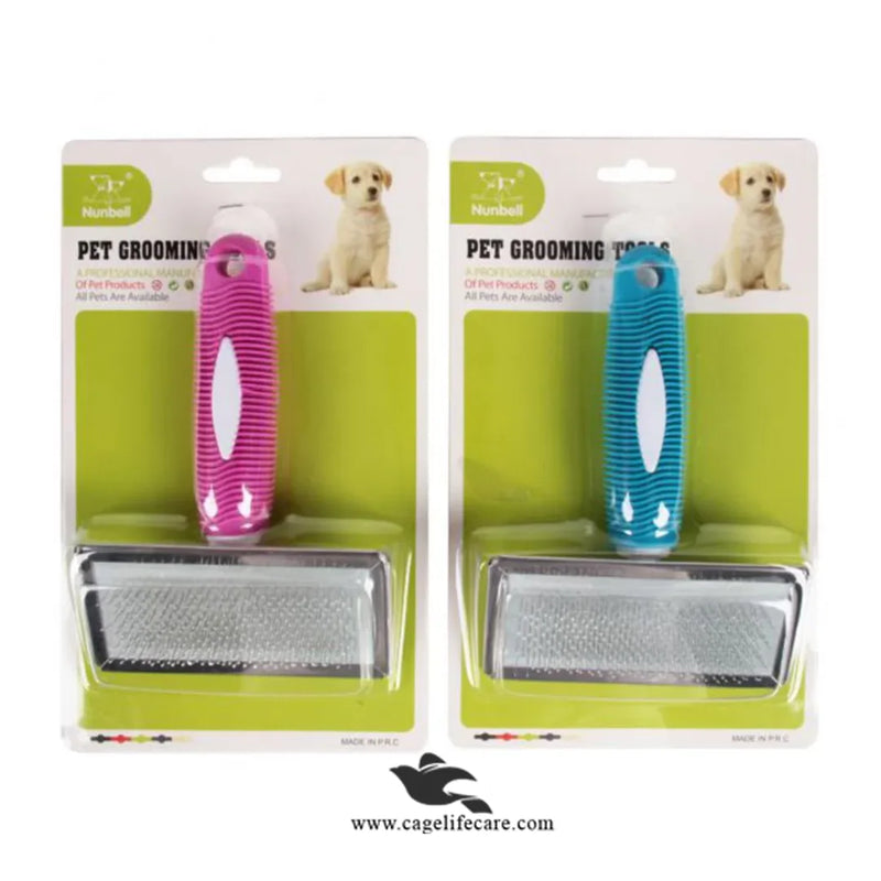 Nunbell Pet Slicker Brush – Grooming Brush for Cats, Dogs & Small Animals