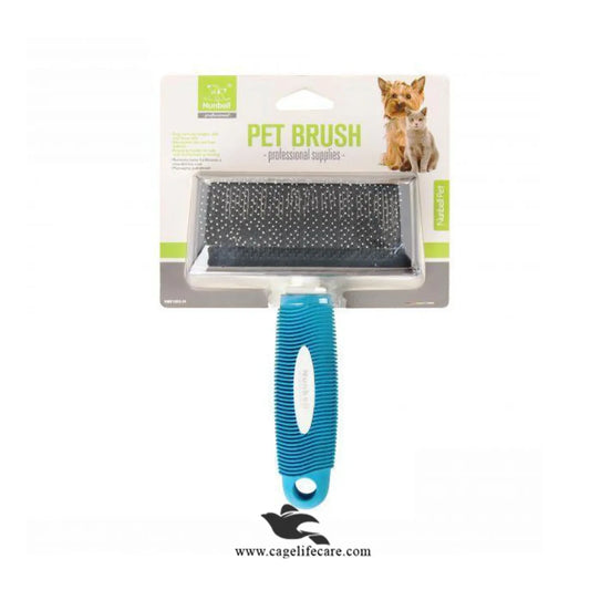 Nunbell Pet Slicker Brush – Grooming Brush for Cats, Dogs & Small Animals