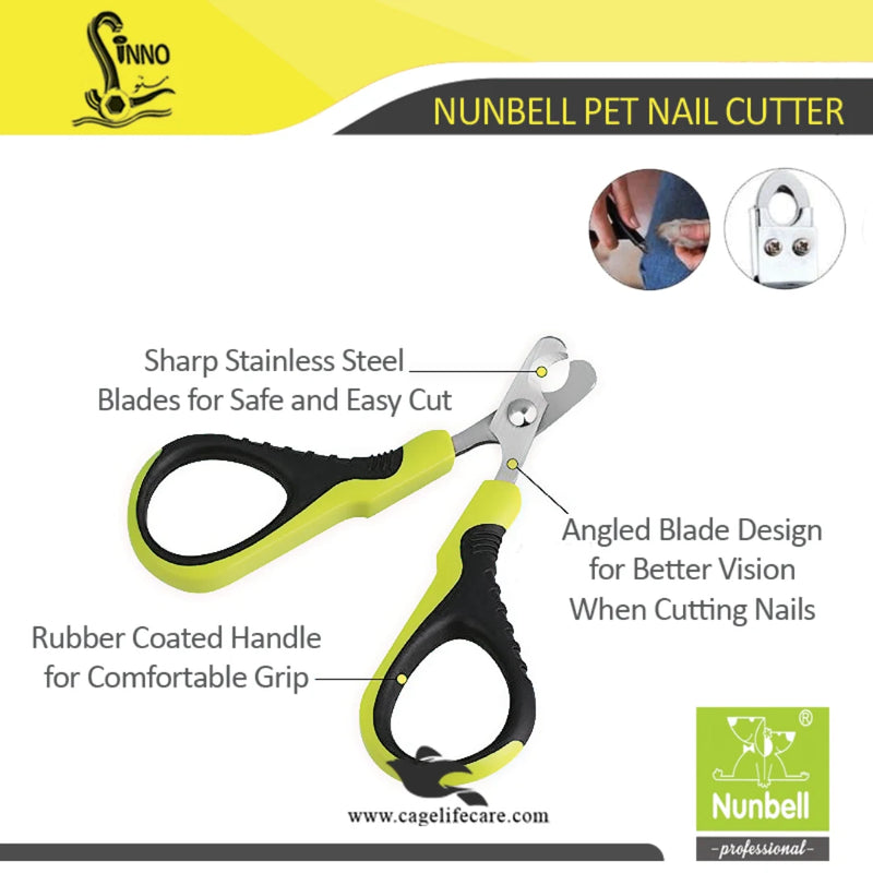 Nunbell Scissor Nail Clipper Small For Pets