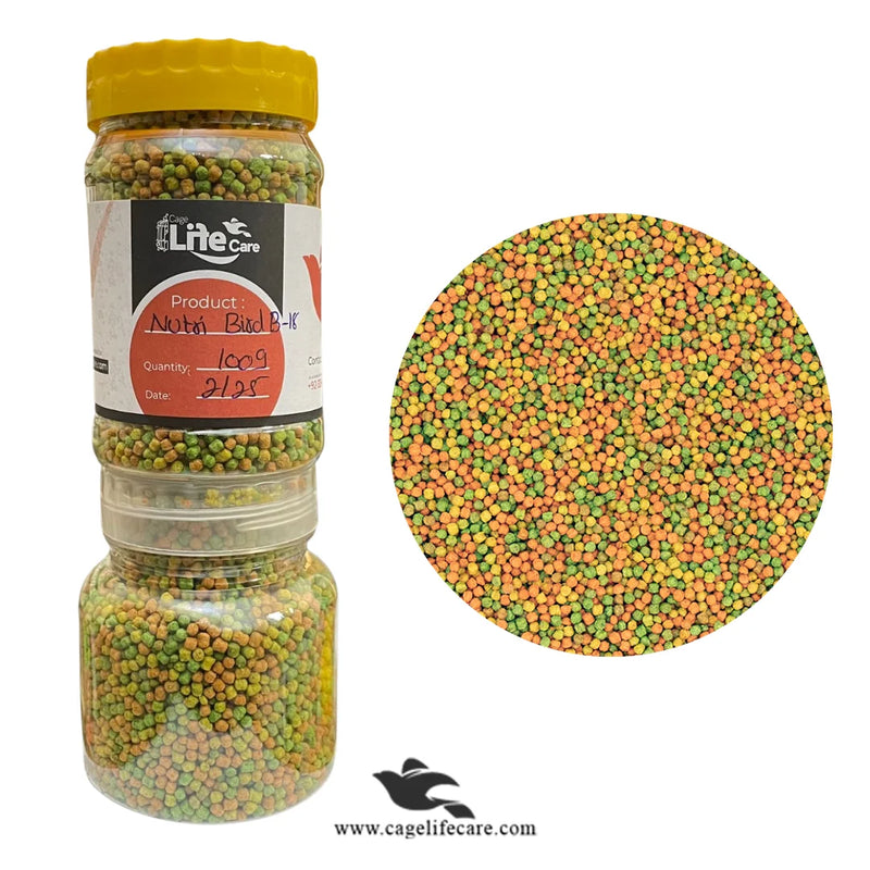 NutriBird B-18 Breeding Food for Budgies & Small Parakeets