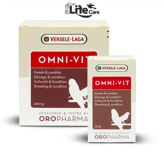Omni Vit – Multi-Vitamin Supplement for Optimal Health & Breeding Performance in Birds