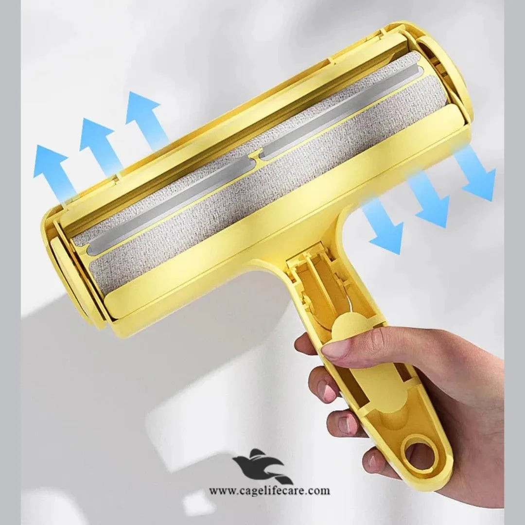 Lint roller for carpets, sofas, car seats, and bedding