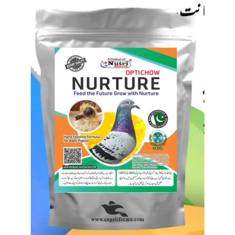 Optichow Nurture Pigeon – Complete Hand Feeding Formula